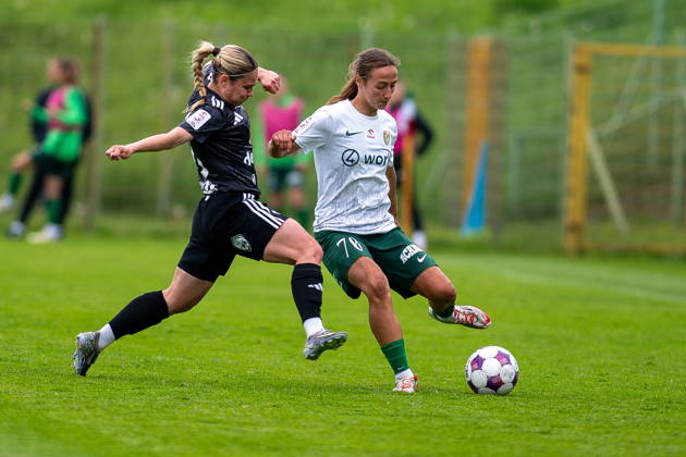 WROCLAW 16.05.2026 KOLEJKA ORLEN EKSTRALIGA PILKI NOZNEJ KOBIET SEZON 2025 26 --- POLISH WOMEN S FOOTBALL TOP LEAGUE MATCH: SLASK WROCLAW - POGON DEKPOL TCZEW, nz ANDRZEJEWSKA WERONIKA JEDRZEJEWSKA JULIA, fot. KRYSTYNA PACZKOWSKA NEWSPIX.PL NEWSPIX.PL --- newspix.pl