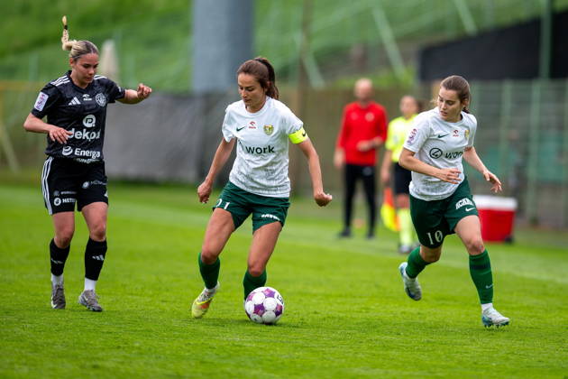 WROCLAW 16.05.2026 KOLEJKA ORLEN EKSTRALIGA PILKI NOZNEJ KOBIET SEZON 2025 26 --- POLISH WOMEN S FOOTBALL TOP LEAGUE MATCH: SLASK WROCLAW - POGON DEKPOL TCZEW, nz ANDRZEJEWSKA WERONIKA SITARZ NATALIA MUSIALOWSKA KATARZYNA, fot. KRYSTYNA PACZKOWSKA NEWSPIX.PL NEWSPIX.PL --- newspix.pl