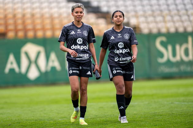 WROCLAW 16.05.2026 KOLEJKA ORLEN EKSTRALIGA PILKI NOZNEJ KOBIET SEZON 2025 26 --- POLISH WOMEN S FOOTBALL TOP LEAGUE MATCH: SLASK WROCLAW - POGON DEKPOL TCZEW, nz COMES MUNIZ ANA CLARA ABE NINA, fot. KRYSTYNA PACZKOWSKA NEWSPIX.PL NEWSPIX.PL --- newspix.pl