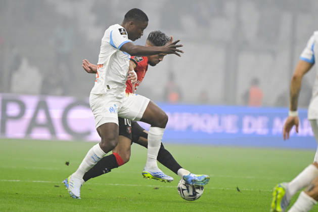 FOOTBALL : Olympique de Marseille VS Stade Rennais FC - Ligue 1 McDonald s - 17 05 2026 Tochukwu Nnadi (OM) - Ligue 1 McDonald™s match between Olympique de Marseille and Stade Rennais FC on May 17, 2026 at the Orange Velodrome Stadium in Marseille. MarseilleFrance Copyright: xWilliamxCannarellax