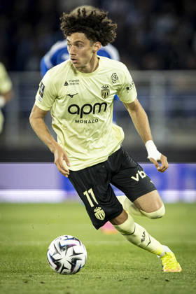 FOOTBALL : Racing de Strasbourg vs AS Monaco FC - Ligue 1 McDonald s - 17 05 2026 Maghnes Akliouche 11 (AS Monaco)  Copyright: xelyxandroxcegarrax