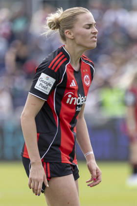 Google Pixel Frauen Bundesliga: Eintracht Frankfurt - 1. FC Union Berlin, 17.05.2026 Laura Freigang (Eintracht Frankfurt 10), Freisteller, Portrait Porträt, Eintracht Frankfurt - 1. FC Union Berlin, Frankfurt, Stadion am Brentanobad, 17.5.2026 Copyright: xBEAUTIFULxSPORTS Gawlikx