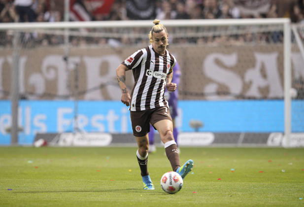 Foto : Jackson Irvine (Pauli) Fussball 1. Bundesliga , 34. Spieltag am Sa. 16.05.2026 FC St. Pauli - VfL Wolfsburg