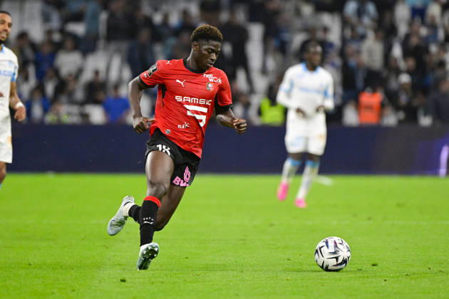 FOOTBALL : Olympique de Marseille VS Stade Rennais FC - Ligue 1 McDonald s - 17 05 2026 Mahamadou Nagida (SRFC) - Ligue 1 McDonald™s match between Olympique de Marseille and Stade Rennais FC on May 17, 2026 at the Orange Velodrome Stadium in Marseille. MarseilleFrance Copyright: xWilliamxCannarellax