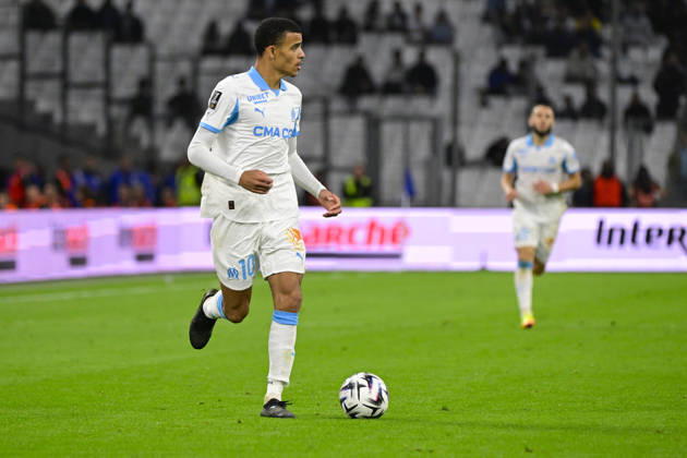 FOOTBALL : Olympique de Marseille VS Stade Rennais FC - Ligue 1 McDonald s - 17 05 2026 Mason Greenwood (OM) - Ligue 1 McDonald™s match between Olympique de Marseille and Stade Rennais FC on May 17, 2026 at the Orange Velodrome Stadium in Marseille. MarseilleFrance Copyright: xWilliamxCannarellax