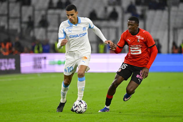 FOOTBALL : Olympique de Marseille VS Stade Rennais FC - Ligue 1 McDonald s - 17 05 2026 Mason Greenwood (OM) - Ligue 1 McDonald™s match between Olympique de Marseille and Stade Rennais FC on May 17, 2026 at the Orange Velodrome Stadium in Marseille. MarseilleFrance Copyright: xWilliamxCannarellax