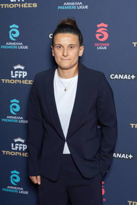 Trophees 2026 - Arkema Premiere Ligue - Paris Mathilde Bourdieu attends the awards ceremony of the French Women’s Football Professional League LFFP 2025 2026 season at Pavillon Dauphine on May 18, 2026 in Paris, France. Photo by Nasser Berzane ABACAPRESS.COM Paris France Copyright: xBerzanexNasser ABACAx
