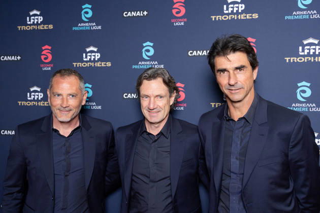 Trophees 2026 - Arkema Premiere Ligue - Paris Stephane Saillant, Laurent Bonadei, Lionel Letizi attends the awards ceremony of the French Women’s Football Professional League LFFP 2025 2026 season at Pavillon Dauphine on May 18, 2026 in Paris, France. Photo by Nasser Berzane ABACAPRESS.COM Paris France  Copyright: xBerzanexNasser ABACAx