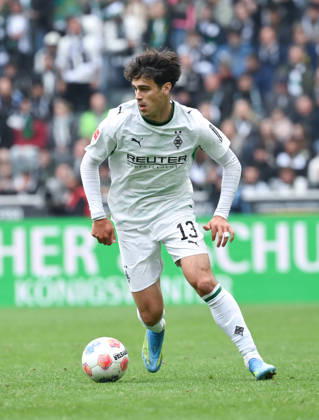 Giovanni Reyna (Borussia Moenchengladbach) 16.05.2026, Fussball 1. Bundesliga, Saison 2025 2026, 34. Spieltag, Borussia Mönchengladbach - TSG Hoffenheim 4:0 DFL regulations prohibit any use of photographs as image sequences and or quasi-video Moenchengladbach Borussia Park Nordrhein Westfalen Deutschland