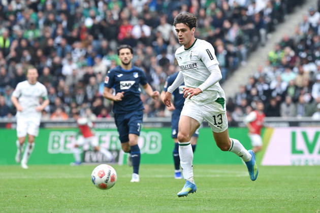 Giovanni Reyna (Borussia Moenchengladbach) 16.05.2026, Fussball 1. Bundesliga, Saison 2025 2026, 34. Spieltag, Borussia Mönchengladbach - TSG Hoffenheim 4:0 DFL regulations prohibit any use of photographs as image sequences and or quasi-video Moenchengladbach Borussia Park Nordrhein Westfalen Deutschland