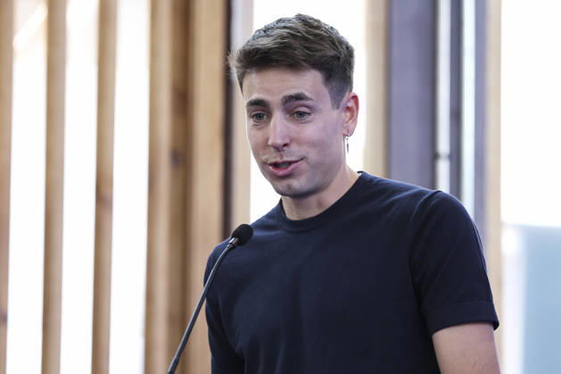 May 21, 2026, Madrid, Madrid, Spain: Oriol Carmona, Olympic skier, receives the Sports Achievement Award during the 2026 ISC Awards Ceremony, which took place.during the ISDE Sports Convention at the Official College of Architects of Madrid on May 21, 2026, in Madrid, Spain. ISDE Sports Convention - ISC Awards Ceremony - ZUMAa181 20260521_zaa_a181_033 Copyright: xIrinaxR.xHipolitox