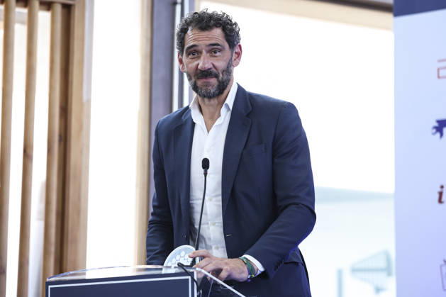 May 21, 2026, Madrid, Madrid, Spain: Jorge Garbajosa, basketball executive and former player, received the Institutional Lifetime Achievement Award during the 2026 ISC Awards Ceremony, which took place.during the ISDE Sports Convention at the Official College of Architects of Madrid on May 21, 2026, in Madrid, Spain. ISDE Sports Convention - ISC Awards Ceremony - ZUMAa181 20260521_zaa_a181_040 Copyright: xIrinaxR.xHipolitox