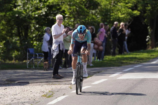 Italy™s Alberto Bettiol of XDS Astana Team during Stage 13 of the Giro d™Italia, from Alessandria to Verbania, Italy, Friday May 22, 2026. Copyright: xMarcoxAlpozzi LaPressex