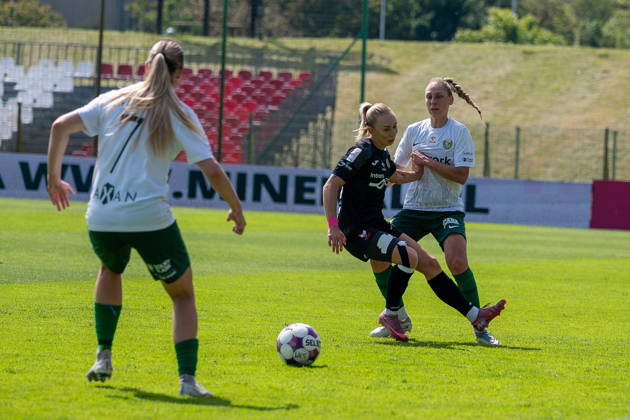 WROCLAW 23.05.2026 KOLEJKA ORLEN EKSTRALIGA PILKI NOZNEJ KOBIET SEZON 2025 26 --- POLISH WOMEN S FOOTBALL TOP LEAGUE MATCH: SLASK WROCLAW - CZARNI SOSNOWIEC, nz BUSZEWSKA ZOFIA EWELINA PIORKOWSKA, fot. KRYSTYNA PACZKOWSKA NEWSPIX.PL NEWSPIX.PL --- newspix.pl