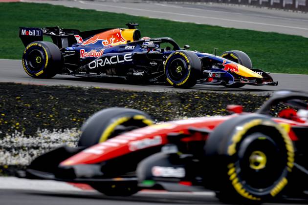 MONTREAL - Formula 1 driver Max Verstappen of Oracle Red Bull Racing during the Formula 1 Canada Race at the Circuit Gilles Villeneuve on May 23, 2026 in Montreal, Canada. (Photo by DeFodi Images) -