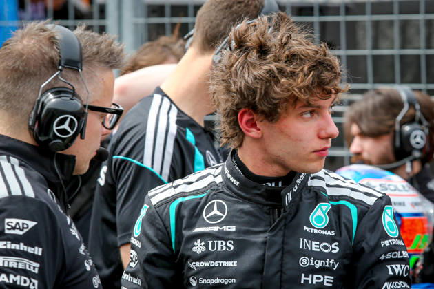 IPA85024841 - (12) Andrea Kimi Antonelli (ITA) - Mercedes-AMG PETRONAS F1 Team - Mercedes W17 - Mercedes E Performance during the Sprint Race of Formula 1 AWS Canadian Grand Prix 2026 at Circuit Gilles Villeneuve in Montreal, Canada. Round 7 of the 2026 FIA Formula One World Championship, WM, Weltmeisterschaft held May 22-24, 2026. The Circuit Gilles Villeneuve on Ile Notre-Dame in Montreal, named after the legendary Ferrari driver, hosts the Sprint format for the seventh round. This event weekend features the F1 Sprint format, with a Sprint Shootout and Sprint Race in addition to the standard qualifying session and Grand Prix. during Formula 1 AWS Canadian Grand Prix 2026 - Round 7 - Circuit Gilles Villeneuve, Formula 1 Championship in , , May 23 2026 Copyright: xStefanoxFacchin xAlessioxDexMarcox xAvens-images.com AvensImages IPAxSportx xx 85024841