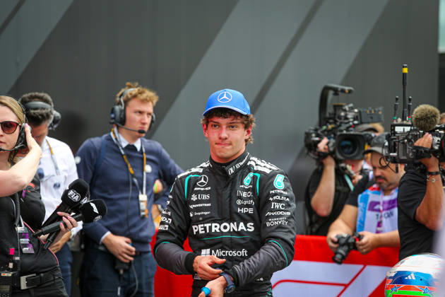 IPA85024844 - (12) Andrea Kimi Antonelli (ITA) - Mercedes-AMG PETRONAS F1 Team - Mercedes W17 - Mercedes E Performance during the Sprint Race of Formula 1 AWS Canadian Grand Prix 2026 at Circuit Gilles Villeneuve in Montreal, Canada. Round 7 of the 2026 FIA Formula One World Championship, WM, Weltmeisterschaft held May 22-24, 2026. The Circuit Gilles Villeneuve on Ile Notre-Dame in Montreal, named after the legendary Ferrari driver, hosts the Sprint format for the seventh round. This event weekend features the F1 Sprint format, with a Sprint Shootout and Sprint Race in addition to the standard qualifying session and Grand Prix. during Formula 1 AWS Canadian Grand Prix 2026 - Round 7 - Circuit Gilles Villeneuve, Formula 1 Championship in , , May 23 2026 Copyright: xStefanoxFacchin xAlessioxDexMarcox xAvens-images.com AvensImages IPAxSportx xx 85024844
