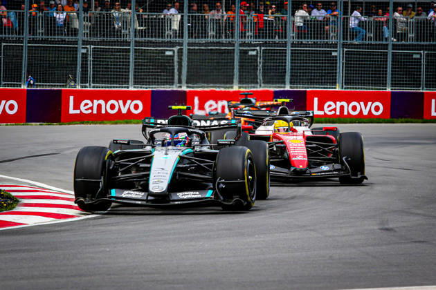 IPA85024873 - (12) Andrea Kimi Antonelli (ITA) - Mercedes-AMG PETRONAS F1 Team - Mercedes W17 - Mercedes E Performance during the Sprint Race of Formula 1 AWS Canadian Grand Prix 2026 at Circuit Gilles Villeneuve in Montreal, Canada. Round 7 of the 2026 FIA Formula One World Championship, WM, Weltmeisterschaft held May 22-24, 2026. The Circuit Gilles Villeneuve on Ile Notre-Dame in Montreal, named after the legendary Ferrari driver, hosts the Sprint format for the seventh round. This event weekend features the F1 Sprint format, with a Sprint Shootout and Sprint Race in addition to the standard qualifying session and Grand Prix. during Formula 1 AWS Canadian Grand Prix 2026 - Round 7 - Circuit Gilles Villeneuve, Formula 1 Championship in , , May 23 2026 Copyright: xStefanoxFacchin xAlessioxDexMarcox xAvens-images.com AvensImages IPAxSportx xx 85024873