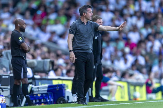 Fulham v Newcastle United - Premier League Fulham Manager, Marco Silva, reacts during the Premier League match between Fulham and Newcastle United at Craven Cottage, London, on May 24, 2026. London Greater London United Kingdom Copyright: xMIxNewsx originalFilename:fletcher-fulhamvs260524_npaUz