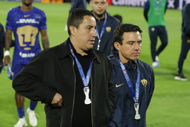May 24, 2026, Mexico City, Ciudad de Mexico, Mexico: Pumas Head Coach Efrain Juarez during the final second leg match between Pumas UNAM and Cruz Azul as part of the Liga MX Torneo Clausura 2026 at Estadio Olimpico Universitario. on May 24, 2026 in Mexico City, Mexico. Mexico City Mexico - ZUMAe321 20260524_zsa_e321_132 Copyright: xIsmaelxRosasx