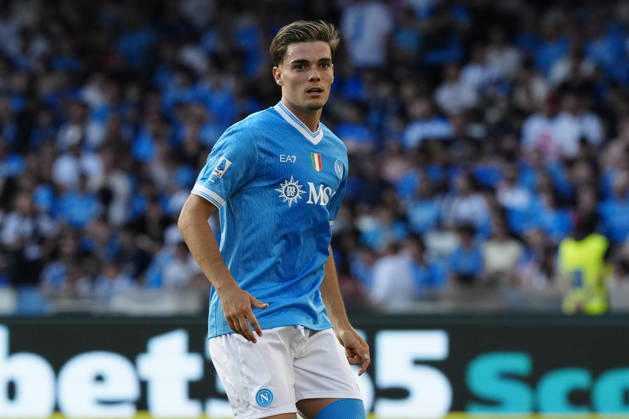 Miguel Gutierrez of SSC Napoli during the Serie A match between SSC Napoli and Udinese Calcio at Stadio Diego Armando Maradona Naples Italy on 24 May 2026. Naples Stadio Diego Armando Maradona Naples Italy Copyright: xFrancoxRomanox SP24-1433-060