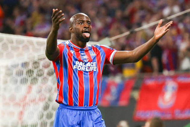 UEFA Conference League final: Crystal Palace FC Vs Rayo Vallecano Jean-Philippe Mateta celebrates a goal during the UEFA Conference League Final 2026 match between Crystal Palace FC and Rayo Vallecano at Football Arena Leipzig. Copyright: xMikolajxBarbanellx