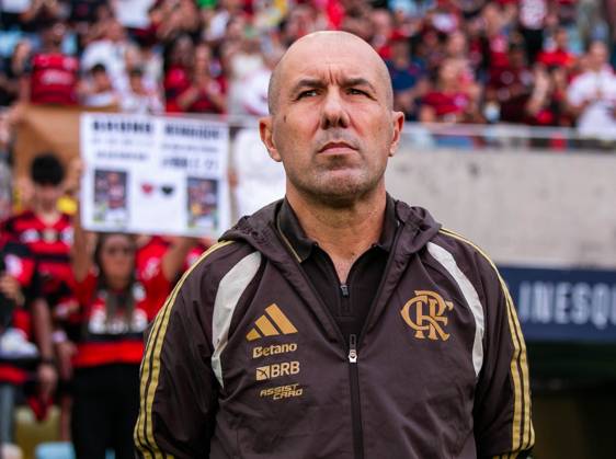 RECORD DATE NOT STATED Flamengo and Coritiba, for the 18th round of the Brazilian championship. Rio de Janeiro (RJ) 05 30 2026 - Flamengo Coritiba Brasilerao Maracana - Flamengo coach, Leonardo Jardim, at the match between Flamengo and Coritiba, for the 18th round of the Brazilian championship, on the afternoon of this Saturday (30), at the Maracana stadium, in Rio de Janeiro.(Foto: Lucas Simonin Gomes Thenews2 imago images) SPO Copyright: xLucasxSimoninxGomesx
