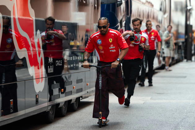 June 4, 2026, Monte Carlo, Monte Carlo, Principality of Monaco: LEWIS HAMILTON (44, Scuderia Ferrari HP, GBR, British F1 Driver, SF-26) during Media Day (Thursday) at the Formula 1 Louis Vuitton Grand Prix de Monaco 2026 in Monte Carlo, Principality of Monaco Monte Carlo Principality of Monaco - ZUMAr193 20260604_zsp_r193_021 Copyright: xSaraxRuffonix
