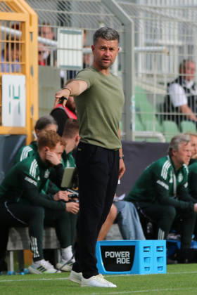 04.06.2026 Fußball Frauen 2025 2026 U23-Länderspiel Deutschland - Dänemark Alfred-Kunze-Sportpark Leipzig Michael Urbansky (Deutschland, Trainer). Leipzig Sachsen Deutschland