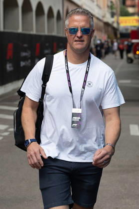 04.06.2026, xrarjax, Motorsport FIA Formel 1, Großer Preis von Monaco 2025 v.l. TV-Experte Ralf Schumacher (FIA REGULATIONS PROHIBIT ANY USE OF PHOTOGRAPHS as IMAGE SEQUENCES and or QUASI-VIDEO) Monte Carlo