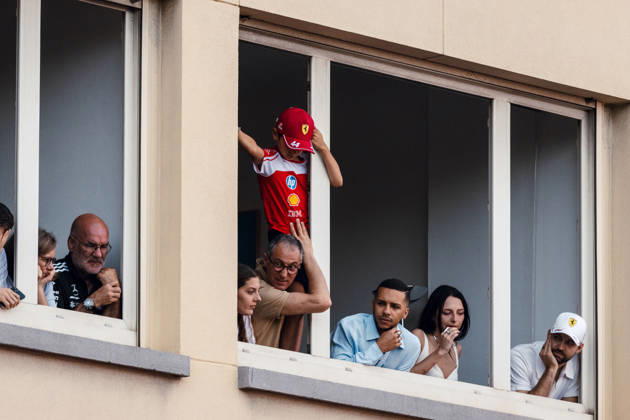 June 7, 2026, Monte Carlo, Monte Carlo, Principality of Monaco: Fans during the Formula 1 Podium on Race Day (Sunday) at the Formula 1 Louis Vuitton Grand Prix de Monaco 2026 in Monte Carlo, Principality of Monaco Monte Carlo Principality of Monaco - ZUMAr193 20260607_zsp_r193_014 Copyright: xSaraxRuffonix