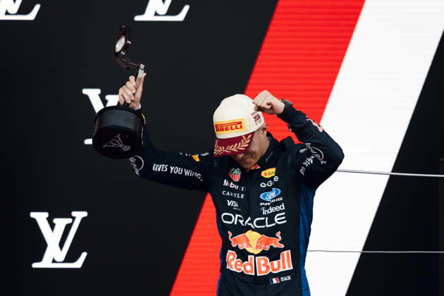 June 7, 2026, Monte Carlo, Monte Carlo, Principality of Monaco: ISACK HADJAR (6, Oracle Red Bull Racing, FRA, French F1 Driver, RB22) during the Formula 1 Podium on Race Day (Sunday) at the Formula 1 Louis Vuitton Grand Prix de Monaco 2026 in Monte Carlo, Principality of Monaco Monte Carlo Principality of Monaco - ZUMAr193 20260607_zsp_r193_024 Copyright: xSaraxRuffonix