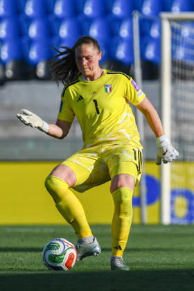 FOOTBALL - FIFA World Cup, WM, Weltmeisterschaft, Fussball - Qualifiers - Italy vs Serbia Photo by IPA ABACAPRESS.COM85455570 - Laura Giuliani (Italy) during Qualifiers - Italy vs Serbia, FIFA World Cup match in Pisa, Italy, June 05 2026 Pisa Italy  Copyright: xIPAxSport ABACAx