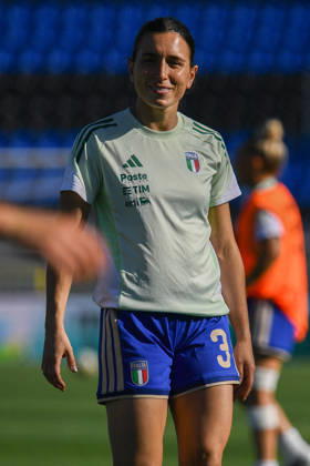 FOOTBALL - FIFA World Cup, WM, Weltmeisterschaft, Fussball - Qualifiers - Italy vs Serbia Photo by IPA ABACAPRESS.COM85455553 - Lucia Di Guglielmo (Italy) during Qualifiers - Italy vs Serbia, FIFA World Cup match in Pisa, Italy, June 05 2026 Pisa Italy  Copyright: xIPAxSport ABACAx