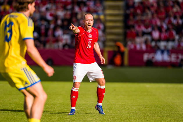 Denmark v Ukraine, football friendly, Odense, Denmark Odense, Denmark. 07th, June 2026. Christian Eriksen (10) of Denmark seen during the football friendly between Denmark and Ukraine at Odense Stadion in Odense. Denmark, Odense, Nature Energy Park  Copyright: xGonzalesxPhoto KentxRasmussenx