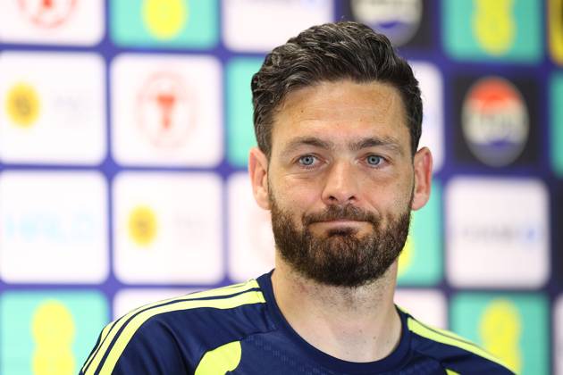 Craig Gordon of Scotland Scotland press conference, PK, Pressekonferenz 2026 FIFA World Cup, WM, Weltmeisterschaft, Fussball Football, Atrium Health Performance Park, Charlotte, USA - 09 Jun 2026Charlotte Atrium Health Performance Park United States of America EDITORIAL USE ONLY No use with unauthorised audio, video, data, fixture lists, club league logos or live services. Online in-match use limited to 120 images, no video emulation. No use in betting, games or single club league player publications. Copyright: xMichaelxZemanek Shutterstockx 16919333x