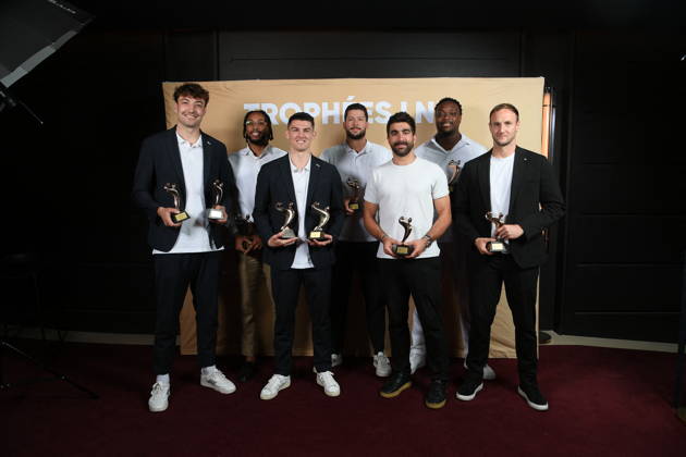 Trophees LNH 2026 - Paris Aymeric Minne is seen during the Trophees LNH 2026 ceremony at Theâtre Marigny on the Champs-Élysees in Paris, France on June 9, 2026, as he is named MVP of the season by the Ligue Nationale de Handball. Photo by Lionel Urman ABACAPRESS.COM Paris France Copyright: xUrmanxLionel ABACAx