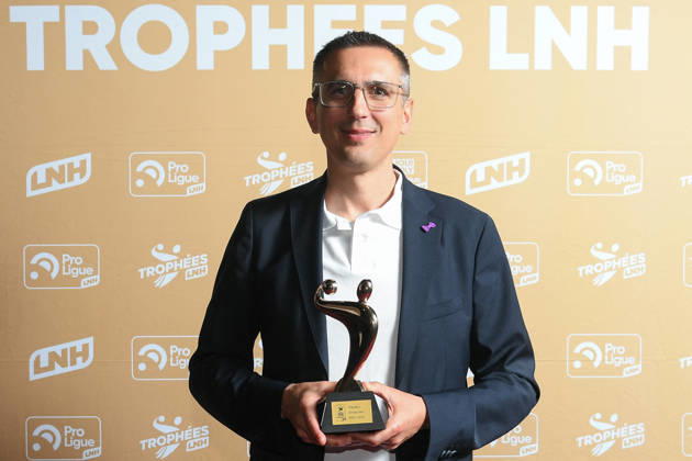 Trophees LNH 2026 - Paris Gregory Cojean is seen during the Trophees LNH 2026 ceremony at Theâtre Marigny on the Champs-Élysees in Paris, France on June 9, 2026, organized by the Ligue Nationale de Handball. Photo by Lionel Urman ABACAPRESS.COM Paris France Copyright: xUrmanxLionel ABACAx