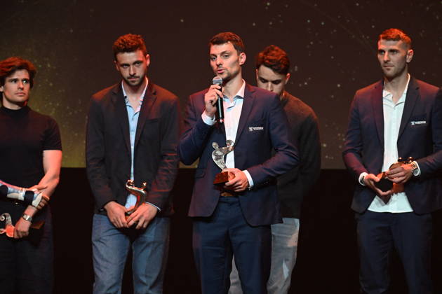 Trophees LNH 2026 - Paris Allan Villeminot is awarded Best Player during the Trophees LNH 2026 ceremony at Theâtre Marigny on the Champs-Élysees in Paris, France on June 9, 2026, as the Ligue Nationale de Handball celebrates the season s top performers. Paris France  Copyright: xUrmanxLionel ABACAx