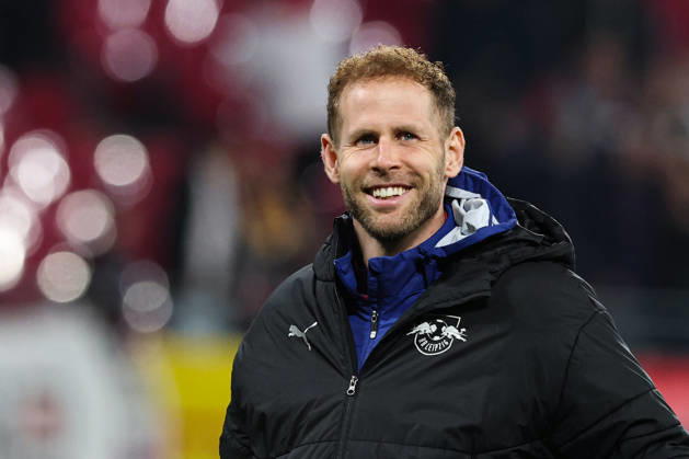 Torwart Peter Gulacsi (RB Leipzig,1) - 1. Fussball Bundesliga Saison 2025-2026 Punktspiel RB Leipzig vs. 1. FC Union Berlin in der Red Bull Arena in Leipzig - Fussball,Deutschland,Mann,Männer,24.04.2026