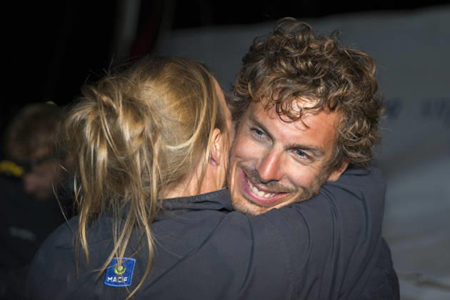 VOILE : VendÃ e globe 2024 - Archives Charlie Dalin et Yoann Richomme - 06 01 2025 Charlie Dalin (Skipper Macif 2015) 4eme de la 2eme etape de la Solitaire Urgo Le Figaro 2017 entre Gijon et Concarneau - le 13 06 2017 CONCARNEAUFrance  Copyright: xALEXISxCOURCOUXx