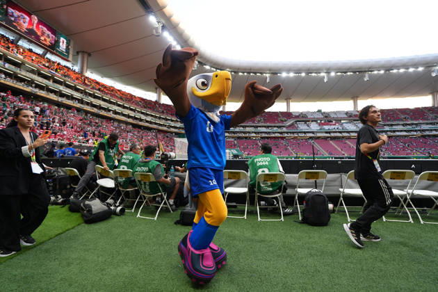 South Korea v Czechia - FIFA World Cup, WM, Weltmeisterschaft, Fussball 2026 - Group A ZAPOPAN, MEXICO - JUNE 11: A mascot is seen ahead of the 2026 FIFA World Cup First Stage Group A match between South Korea and Czechia at Estadio Akron (Guadalajara Stadium) in Zapopan, Guadalajara, Mexico on June 11, 2026. Luciano Gonzalez Anadolu Zapopan Mexico. Editorial use only. Please get in touch for any other usage. Copyright: x2026xAnadoluxLucianoxGonzalezx