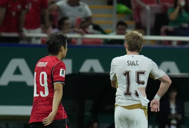 South Korea v Czechia - FIFA World Cup, WM, Weltmeisterschaft, Fussball 2026 - Group A ZAPOPAN, MEXICO - JUNE 11: Lee Kang-in of South Korea and Sulc of Czechia are seen during the 2026 FIFA World Cup First Stage Group A match between South Korea and Czechia at Estadio Akron (Guadalajara Stadium) in Zapopan, Guadalajara, Mexico on June 11, 2026. Luciano Gonzalez Anadolu Zapopan Mexico. Editorial use only. Please get in touch for any other usage. Copyright: x2026xAnadoluxLucianoxGonzalezx