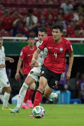 South Korea v Czechia - FIFA World Cup, WM, Weltmeisterschaft, Fussball 2026 - Group A ZAPOPAN, MEXICO - JUNE 11: Kim Min-jae of South Korea in action during the 2026 FIFA World Cup First Stage Group A match between South Korea and Czechia at Estadio Akron (Guadalajara Stadium) in Zapopan, Guadalajara, Mexico on June 11, 2026. Luciano Gonzalez Anadolu Zapopan Mexico. Editorial use only. Please get in touch for any other usage. Copyright: x2026xAnadoluxLucianoxGonzalezx