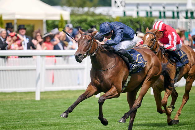 Day 2 of Royal Ascot at Ascot Racecourse, Ascot, UK Ascot, UK. 17 June, 2026. Victorious (Jockey: Ryan Moore Trainer: Aidan O Brien) wins the PM Queen Mary Stakes on Day 2 of Royal Ascot at Ascot Racecourse., Credit:Bart Lenoir Avalon UK, Ascot Copyright: xBartxLenoirx xAvalonx 1110780985