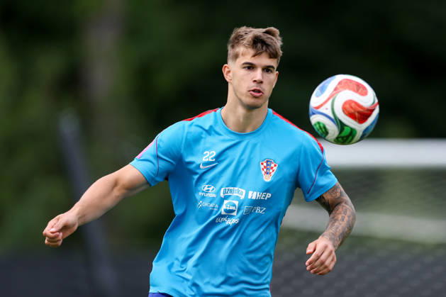 Croatia Training And press conference, PK, Pressekonferenz - FIFA World Cup, WM, Weltmeisterschaft, Fussball 2026 Luka Vuskovic of Croatia during the training session at training centre at Episcopal High School on June 19, 2026 in Alexandria, Virginia.  IgorxKralj PIXSELL