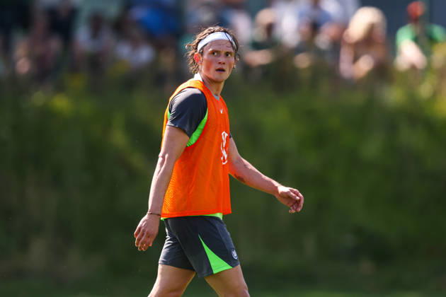 Fabian Reese (VfL Wolfsburg) - 2. Fussball Bundesliga Saison 2026-2027 Trainingsauftakt VfL Wolfsburg am VfL Center in Wolfsburg - Fussball,Deutschland,Mann,Männer,24.06.2026