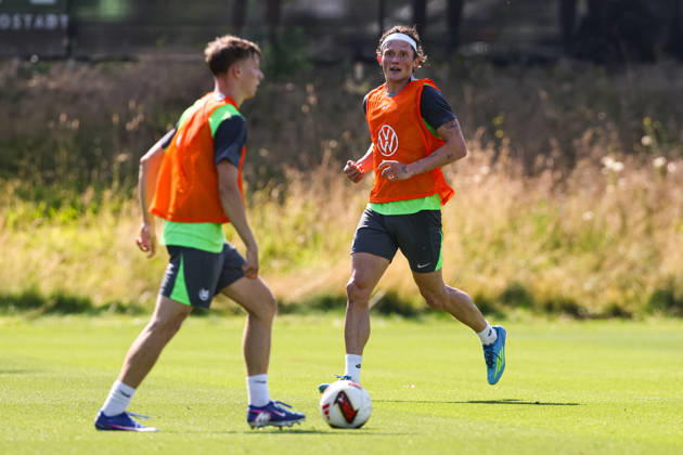 Fabian Reese (VfL Wolfsburg) - 2. Fussball Bundesliga Saison 2026-2027 Trainingsauftakt VfL Wolfsburg am VfL Center in Wolfsburg - Fussball,Deutschland,Mann,Männer,24.06.2026