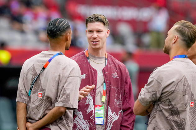 Kanada: Fußball FIFA Weltmeisterschaft 2026 Gruppenphase Schweiz vs Kanada BC Place Stadium (Vancouver, British Columbia): Cedric Itten (Schweiz, 26) Copyright: xJOERANxSTEINSIEKx