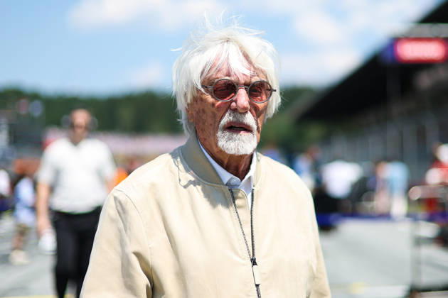 ECCLESTONE Bernie (gbr), former CEO of Formula One Group, portrait during the Formula 1 Austrian Grand Prix 2026, 8th round of the 2026 Formula One World Championship, WM, Weltmeisterschaft from June 26 to 28, 2026 on the Red Bull Ring, in Spielberg, Austria - Photo DPPI Spielberg Austria